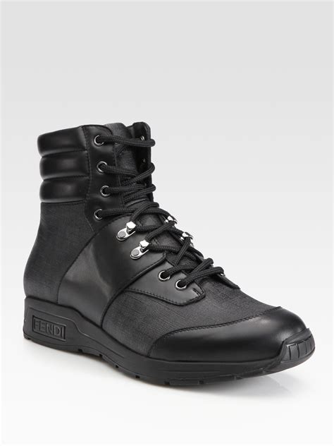 fendi rubber boots|fendi trekking boots.